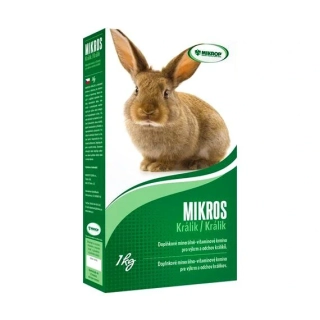 MIKROS - Králík - Krmivo s vitamíny a minerály