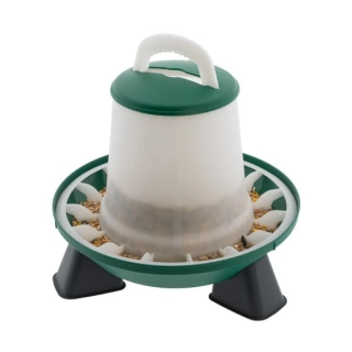 Nastavitelné dvouúrovňové krmítko pro drůbež s nožičkami - 3 kg