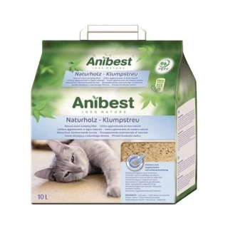 ANIBEST - Hrudkující podestýlka z přírodního dřeva