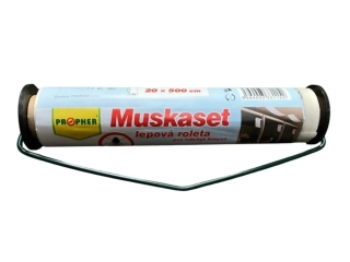 Mucholapka MUSKASET se závěsem 0,2x 5 m, plocha 1 m²