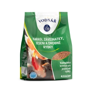 Krmivo pro ryby KARASI, ZÁVOJ,JESENI a malé rybky 0,5kg