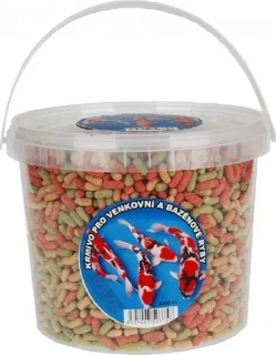 Apetit krmivo pro venk.a baz.ryby, tyčinky 650g kbelík