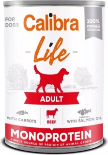 Calibra Dog Life  konz.Adult Beef with carrots 400g