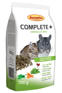 Avicentra COMPLETE+ činčila, osmák 700gr