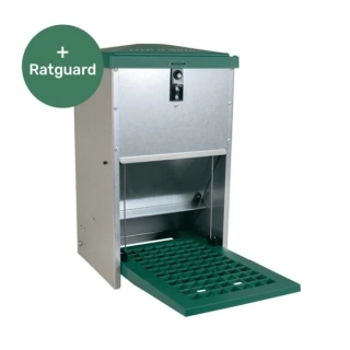 FEED-O-MATIC Rat Guard - Nová verze automatického nášlapného krmítka pro drůbež