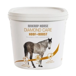 MIKROP Horse - Diamond Care - Hoof + Boost - Doplňkové krmivo pro podporu růstu kopytní rohoviny