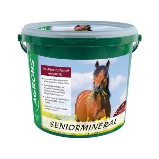 AGROBS - Seniormineral - Bezobilný přírodní minerální doplněk pro koňské seniory