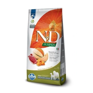 N&D - Pumpkin - Adult M/L Duck & Cantaloupe melon - Pro dospělé psy středních a velkých plemen