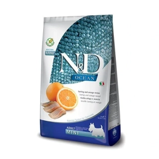 N&D - Ocean - Adult Mini Herring & Orange - Pro dospělé psy malých plemen