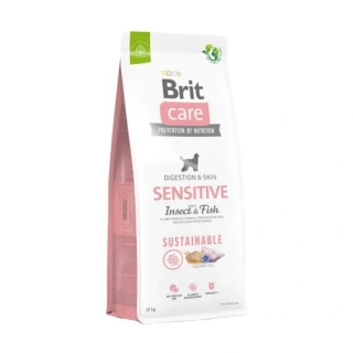BRIT Care Dog - Sustainable Sensitive - Insect & Fish - Receptura hmyz a ryby pro citlivé psy