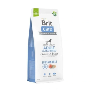 BRIT Care Dog - Sustainable Adult Large Breed - Chicken & Insect - Receptura kuře a hmyz