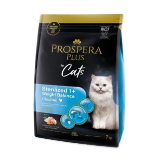 PROSPERA PLUS Cat - Sterilized 1+ Chicken Weight Balance - Kompletní krmivo pro kastrované kočky