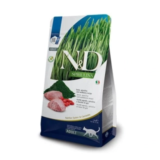 N&D - Spirulina Cat - Adult Lamb, spirulina and wolfberry - Pro dospělé kočky