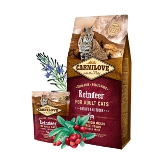 CARNILOVE - Reindeer for Adult cats - Pro venkovní kočky