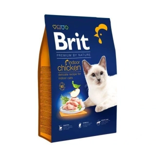BRIT Premium by Nature Cat - Indoor Chicken - Krmivo s kuřecím masem pro dospělé kočky