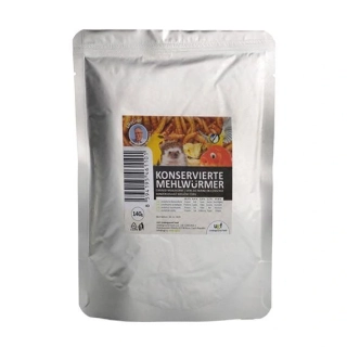 UGF - Konzervované moučné červy - kapsička 140 g