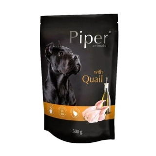 PIPER Dog - Kapsička pro psy s křepelkou