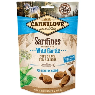 CARNILOVE Dog - Soft snack - Sardinky s česnekem