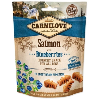 CARNILOVE Dog - Crunchy snack - Losos s borůvkami