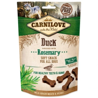 CARNILOVE Dog - Soft snack - Kachna s rozmarýnem