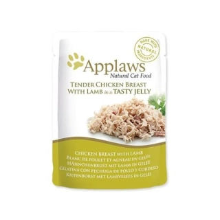 APPLAWS - Kapsička pro kočky s kuřetem a jehněčím v aspiku